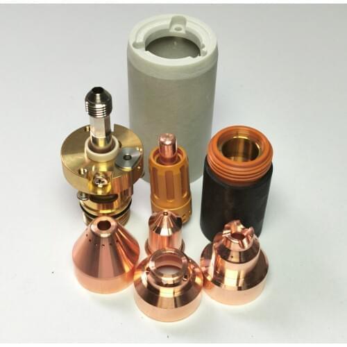 Plasma Cutting Electrode 220842 220777 FineCut Nozzle 220930 Deflector 220955 Shield 220931 220948 Swirl Ring 220947