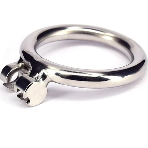 SODANDY Steel Cock Rings Metal Cockring Male Chastity Devices Cock Cage Bondage Gear Penis Ring Chastity Belt Accessories