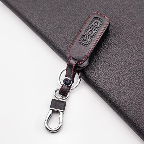 New Style Motorcycle Leather Keyboard Case Cover for Honda N Nbox Plust Box Personalized NO Wagon N 3 Buttons Smart Key Case