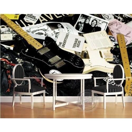 Custom retro wallpaper, nostalgic photo murals for the living room bedroom KTV bar wall Papel de parede Embossed