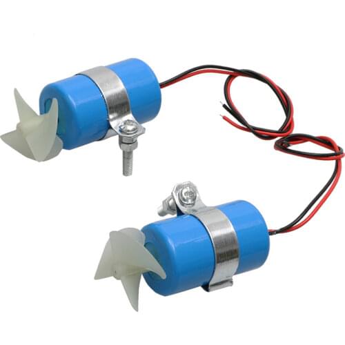 RC Jet Motor Underwater Thruster 7.4V 16800RPM CW CCW 3 Blades Paddle Engine Propeller for Micro ROV Robot Boat Submarine Model