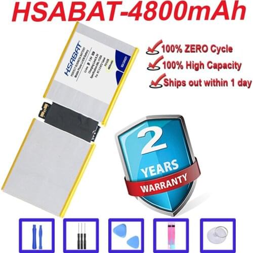 Top Brand 100% New 4800mAh P21G2B Laptop Battery for Surface RT 2 II RT2 Tablet MH29581 2ICP3/97/106 in stock