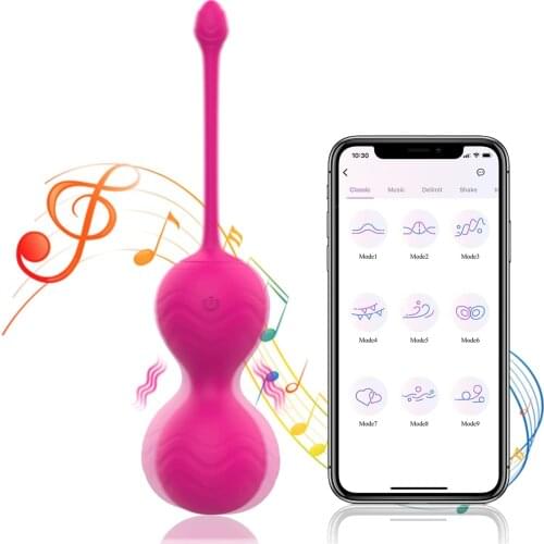 App Control Vibrating Egg Kegel Ball Vibrators Ben Wa Balls Wearable Panties Vibrator G Spot Vaginal Balls Sex Toys For Women