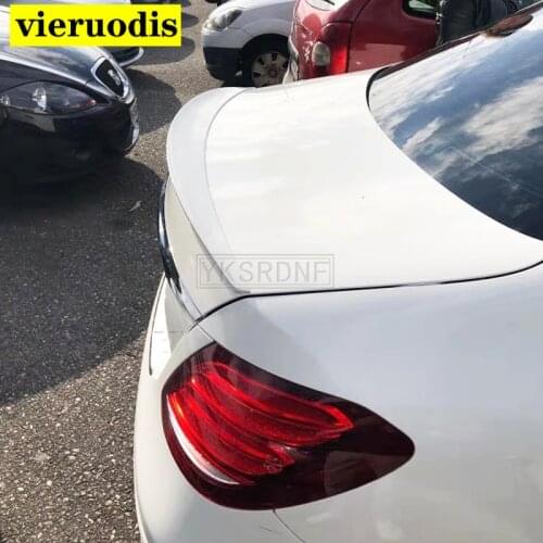 High Quality ABS Rear Trunk Spoiler Boot Wing Lip For Mercedes-Benz E Class W213 E250 E300 E43 E63 AMG Sedan 4 Door 2016-2020