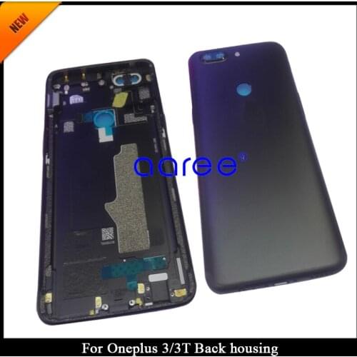 Grade AAA For Oneplus 3 Back Housing For Oneplus 3T A3000 A3003 Battery Cover Door with SIM Card Stry/Side Button/Lens Glass