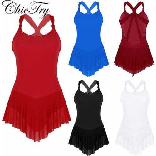 Women Ladies Ballet Stage Performance Dress Professional Ballet Dance Leotard Adult Gymnastics Leotard Ballerina Bodysuit