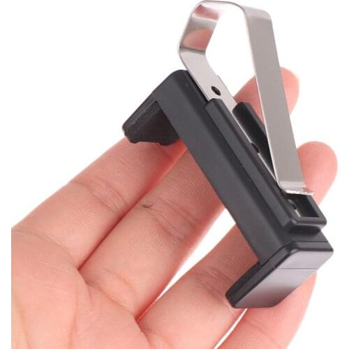 1PC Black Car Sun Visor Clip Holder Mount Stand 47-68mm for Garage Door remote control
