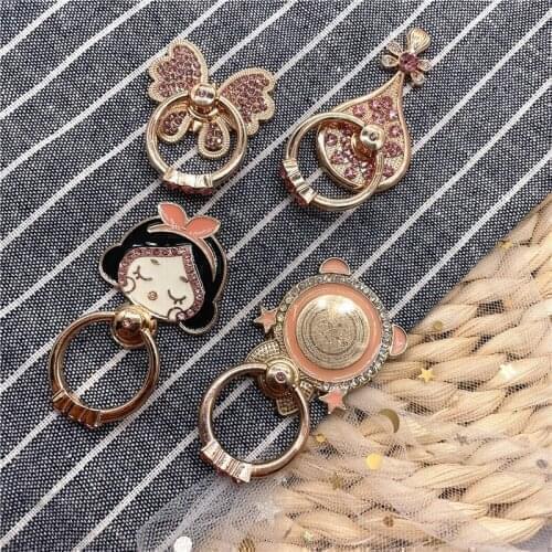 10Pcs High Quality Mobile Phone Ring Holder Telephone Cellular Support Accessories Phone Finger Stand Holder Socket For Phone