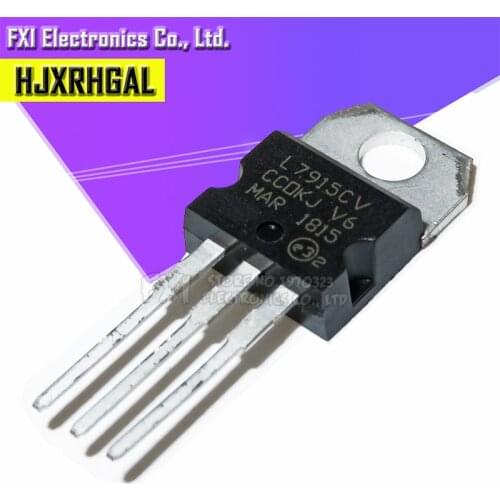 10PCS L7915CV L7915 TO-220 TO220 7915 LM7915 MC7915 New original
