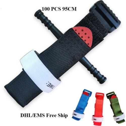 100 PCS Wholesale Tactical Military CAT Tourniquet Tirst Aid Tool Emergency Tourniquet 95CM KS0054
