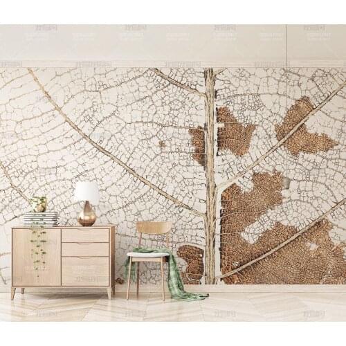 Bacal Custom wallpaper vintage Tree Vein grain Wood background wall living room bedroom TV background mural 3d wallpaper