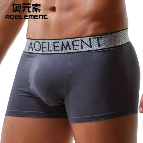 Best price Mens Health Underwear U Convex Anti-Walk Separation Sperm Vein Boxer Pants Scrotum Capsule Bag Physiological Boxer