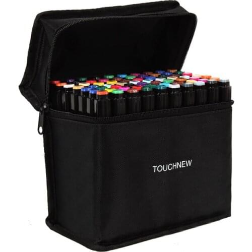 Sketching markers 30/40/60/80/168 Color Alcohol Markers Dual Headed Artist Sketch Oily Ink brush Pen Marker For Animation Manga