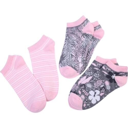 Fashion Women Socks 2019 Spring Leopard Pink Cotton Ankle Socks Girl Novelty Happy Socks Casual Comfortable Cartoon Harajuku Sox