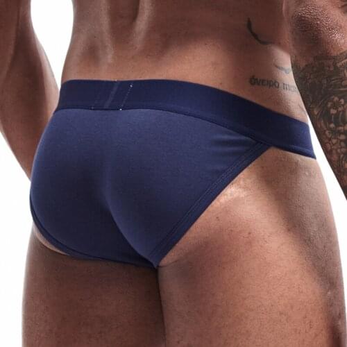 Men Sexy Slips Bulge Pouch High Fork Gay Male Spandex Bikinis Panties Briefs Underwear