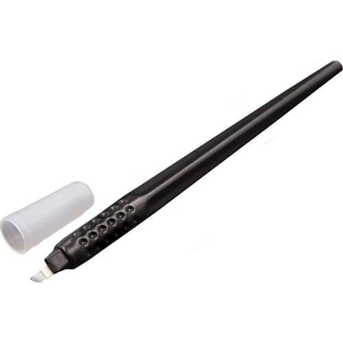 Top 3D disposable microblading pen 0.15mm 18U blade needles pen manual embroidery permanent makeup eyebrow tattoo pen