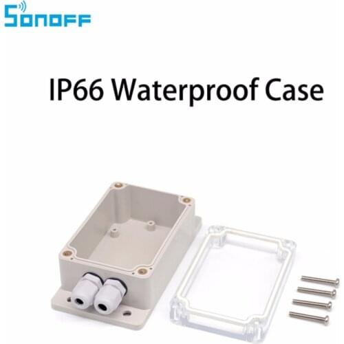 Sonoff IP66 Waterproof Cover Case Box for Compatible Sonoff Basic/ RF/ Dual/ Pow Smart Home