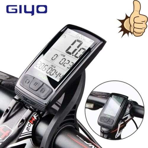 GIYO Waterproof Bicycle Computer Wireless And Wired Stopwatch Speedometer Watch LED Digital Rate MTB Bike Cycling Odometer