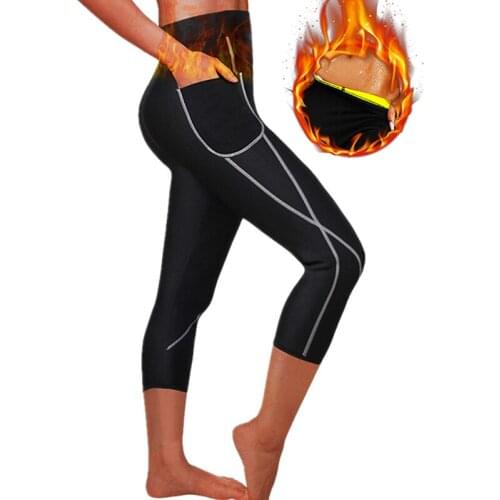 High Waist Trainer Slimming Pant Hot Thermal Trouser Sports Legging Neoprene Sauna Shapewear Fitness Tight Tummy Control Panties