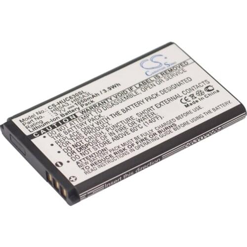 Cameron Sino Mobile SmartPhone Replacement Li-ion Battery 1050mAh For HB5A3 Huawei C6300 Free Tools