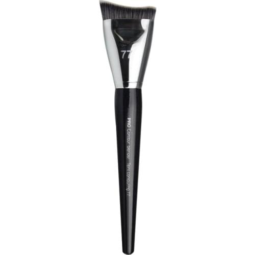 1 piece Pro Contour Blender Makeup brushes Foundation #77 Make up brush Liquid Foundation bb cream wood handle Professional