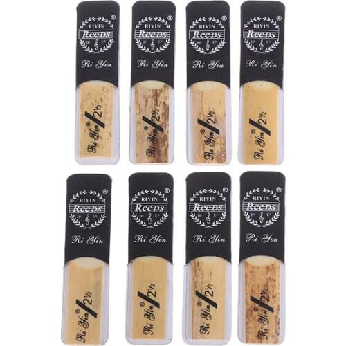 10pcs/ Box Eb Alto Saxophone Reeds Sax Reeds Strength 2.5 Woodwind Instrument Parts & Accessories Hot Sale