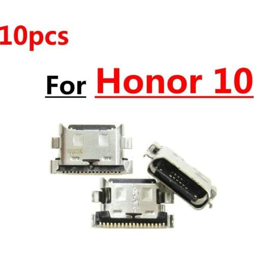 10pcs New Micro USB Plug Charging Port Connector Socket For Huawei Honor 10 9 Lite