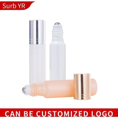 100 Pieces/Lot 10ml New Style Hot Sell Portable Light-Proof Shining Pearl Spray Roll on Bottle