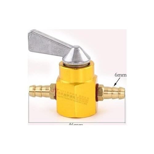 7 colour Motorcycle modified parts In and out gasoline switch through oil switch oil circuit switch oil tank switch