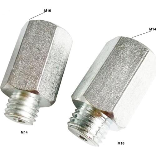 Adapter M16 M14 M10 rod for grinder wet polisher power electric tools