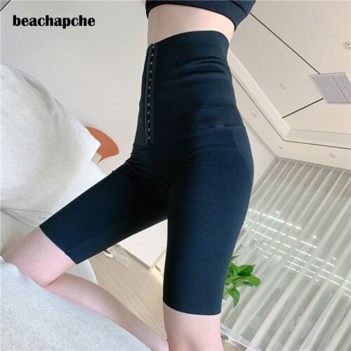 Beachapche High Waisted Shrink Abdomen Yoga Pants Women Fitness Leggings Training Gym Clothes Running Tight Workout Elastic Tum