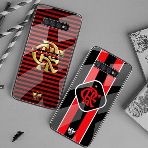 Flamengo Phone Case Tempered Glass For Samsung S20 Plus S7 S8 S9 S10 Plus Note 8 9 10 Plus