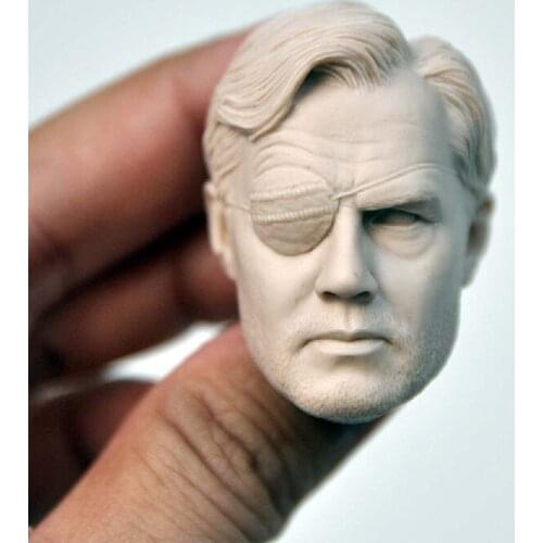 Blank 1/6 Scale The Walking Dead The Govern Head Sculpt Unpainted Fit 12" Figure