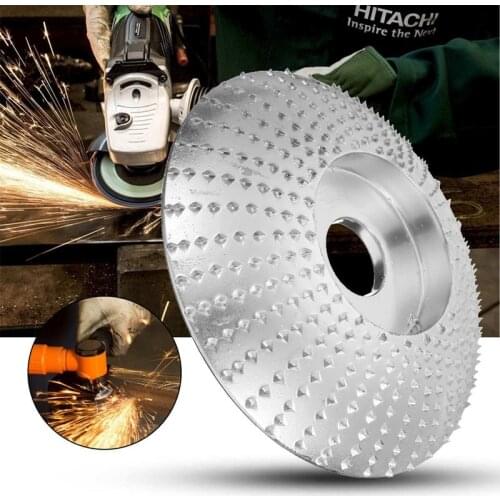 Wood Grinding Wheel Disc Carving Rotary Disc Tools for Angle Grinder Abrasive 4inch Bore Wheels High Quality Sanding Wood Tool