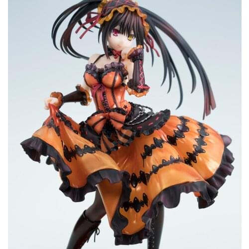 DATE A LIVE Kurumi Tokisaki Nightmare PVC Action Figure toy Japanese Anime Sexy girl Figures Adult Collection Model Doll Gifts