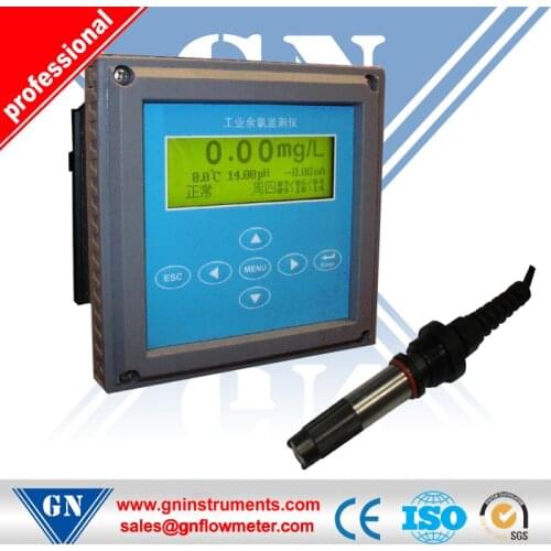The Residual chlorine analyzer 0~20mg/L Measuring range 4~20mA Output 0.01ppm Accuracy Chlorine Meter