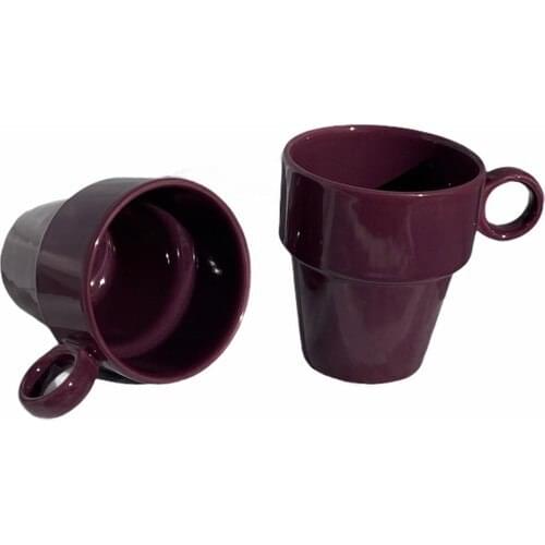 Mugs Ceramic Coffee Cup and Saucer Straight Latte Cup Cappuccino Couple Espresso Coffee Cups Drinkware Morning Gift