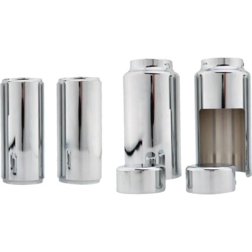 Motorcycle Fork Cover, Front Dust Gaiters, Motorcycle Fork Cover Set Replacement Part for FXBR FXBRS