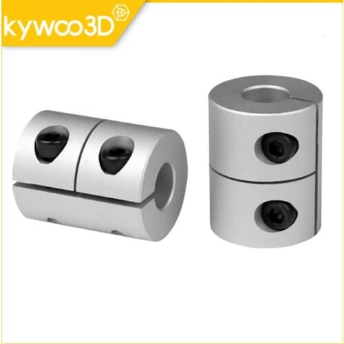 Kywoo3D 2Pcs High Precision Rigid Couplings for 3D Printer Z-Axis Alloy ShaftFlexible for Stepper Motor Accessories Parts