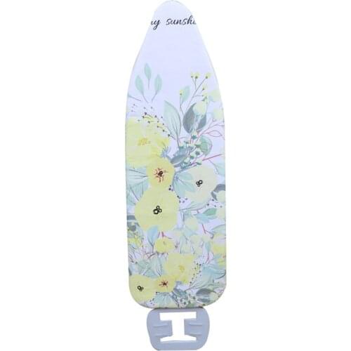 140*50cm Super Extra Wide Drawstring Ironing Board Cover High Temperature Resistance Spring Flowers Covers Tabla De Planchar
