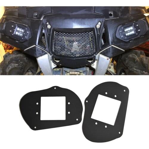 Front LED Head Light Mount Brackets For Polaris Sportsman 1000 850 570 RZR 800 900XP Models