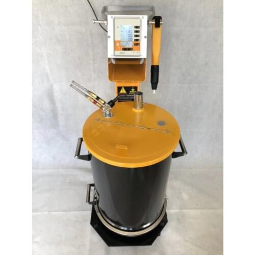 Whole set powder coating machine with optiflex control unit with electrostatic powder spray gun