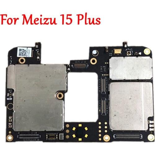 Tested Full Work Original Unlock Motherboard For Meizu 15 Plus 15plus Logic Circuit Electronic Panel with Firmware