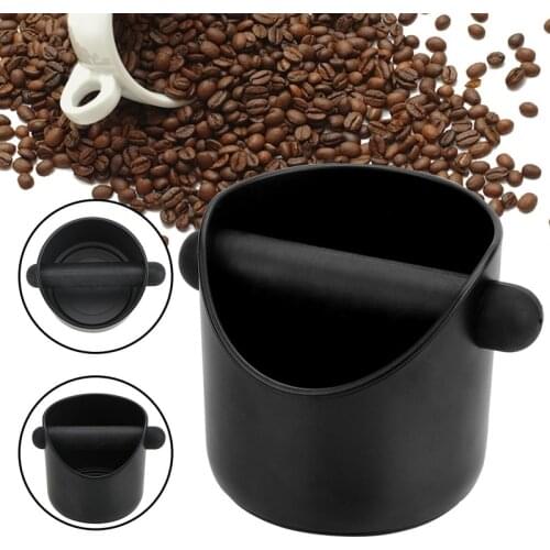 Anti Slip Coffee Grind Dump Bin Household Coffee Tools Cafe Accessories Coffee Grind Knock Box Espresso Grounds Container