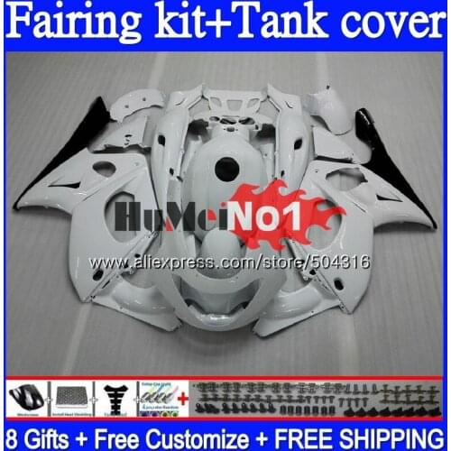 Thundercat For YAMAHA YZF-600R YZF 600R Gloss white 38MC.8 YZF600R 1996 1997 1998 1999 2000 2001 96 97 98 99 00 01 02 Fairing