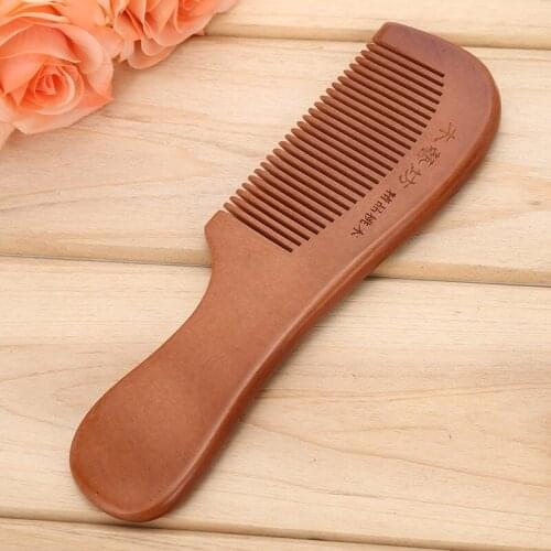 Three optional Walking Street Boutique wooden comb hairdresser with independent package can be hung on nails