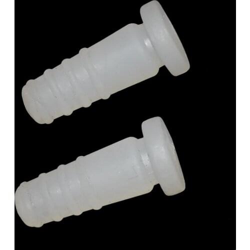 10 Pieces Plucking Poultry Hair Removal Machine Silicone Rod Hair Length 27mm / Bottom Diameter 12 mm / Rod Diameter 8 mm
