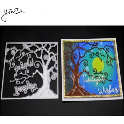 VCD142 Trees Cut SCRAPBOOK Metal Cutting Dies For Scrapbooking Stencils DIY Album Cards Decoration Embossing Folder Die Cuts