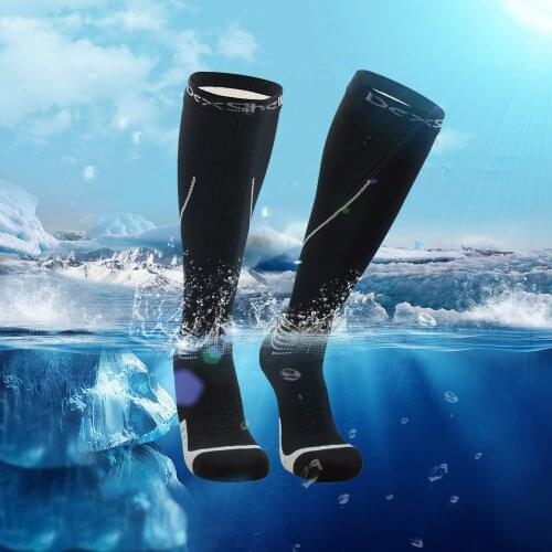 Waterproof Breathable Men and Women Socks For Hiking Hunting Trekking Skiing Fishing Seamless Outdoor Sports stockings DEXSHELL