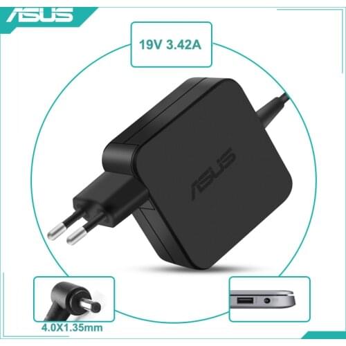 19V 3.42A 65W 4.0x1.35mm AC Adapter Laptop Power Charger For ASUS S4100U S4000UA S4200U S5100U U303L S406U U303L FL5900 FL8000
